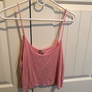 Pink Crop Top